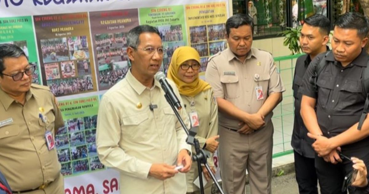 VIDEO: Menu Rp15 Ribu Makan Bergizi Gratis di SDN 07 Cideng, Heru Budi Bakal Tambah Telur