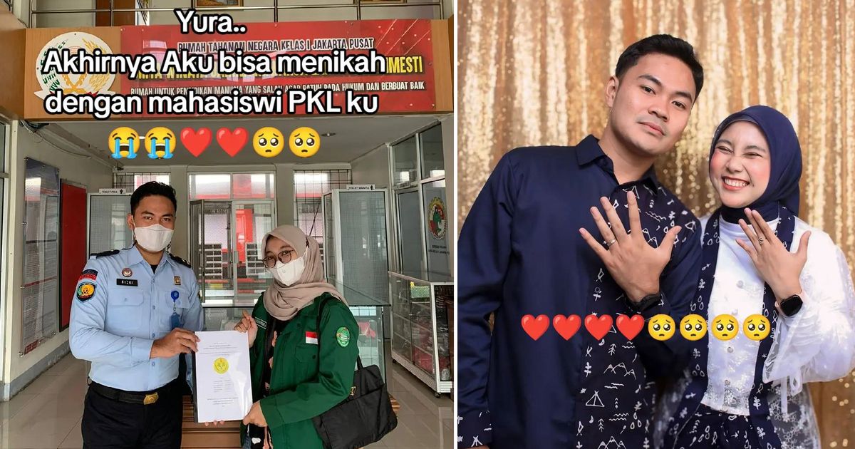 Pria Ini Nikahi Mahasiswi PKL di Tempatnya Kerja, Kisahnya Viral Berujung Bahagia