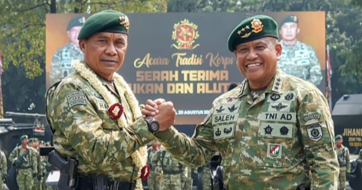 Sosok Mayjen Mohamad Hasan, Jenderal Bintang Dua TNI yang Kini Resmi jadi Pangkostrad Baru