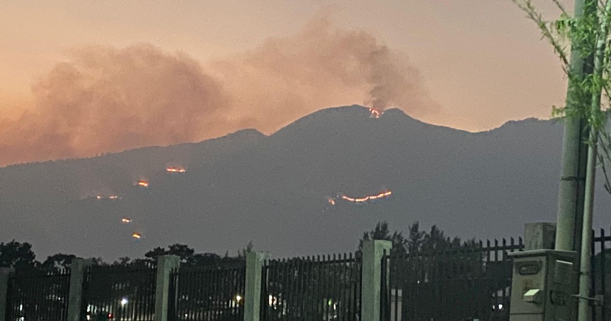 Imbas Kebakaran, Gunung Guntur Ditutup untuk Pendakian