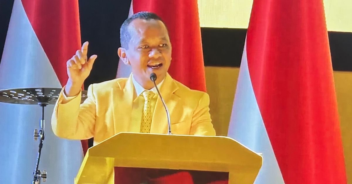 Bahlil Bantah Jadi Ketum Golkar karena Dukungan Pemerintah: Jangan Anggap Semua Didesain