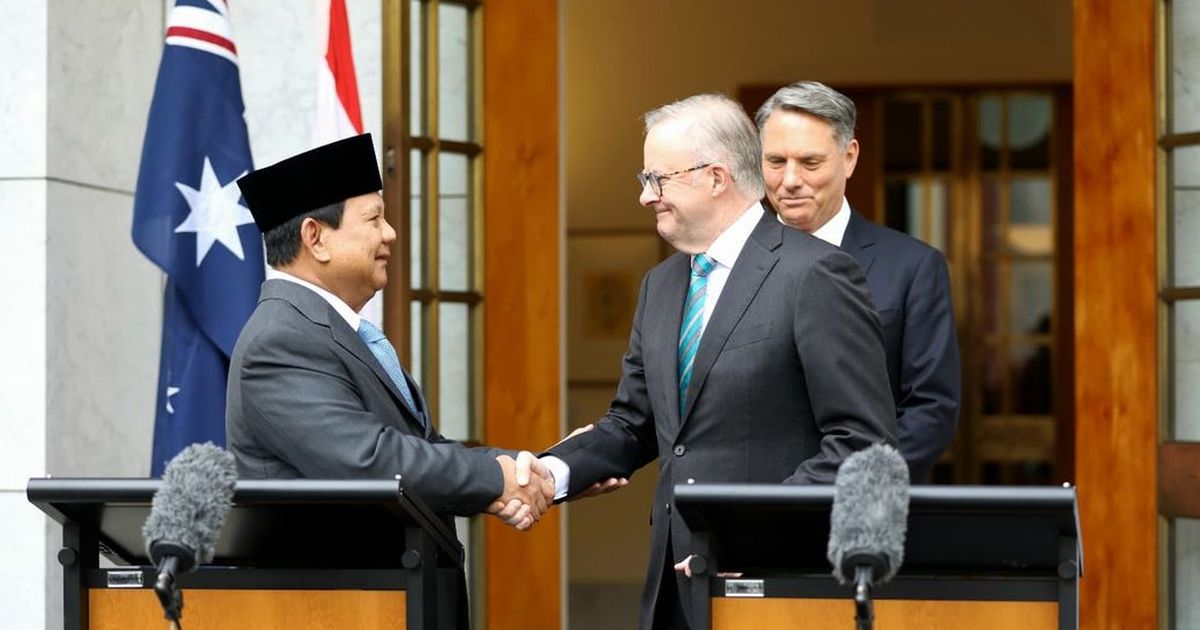 VIDEO: Temui PM dan Menhan Australia, Prabowo Singgung 'Warisan' Presiden Jokowi