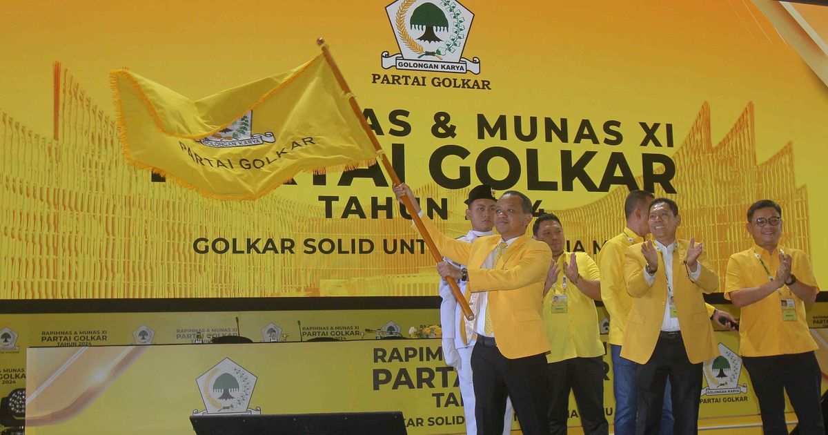 VIDEO: Detik-Detik Pembacaan Putusan Munas Golkar, Bahlil Calon Tunggal Ketua Umum