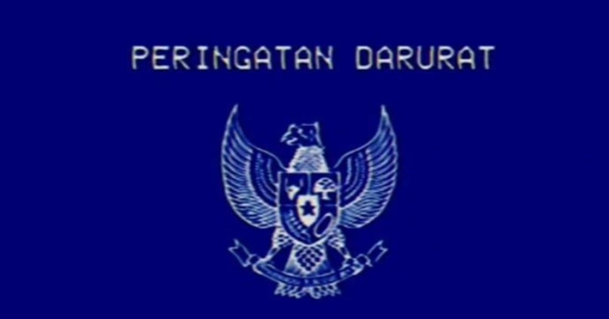 Gambar Asli Lambang Garuda Biru Peringatan Darurat yang Sedang Viral Ternyata dari Video YouTube Horor Fiktif