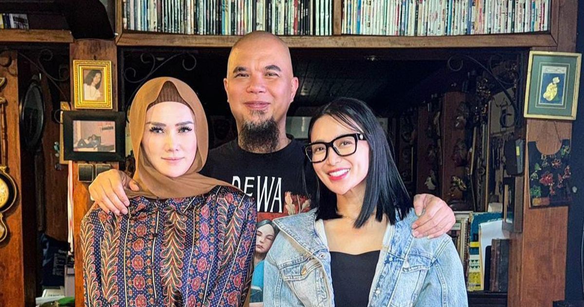 Wika Salim Foto Bareng Ahmad Dhani dan Mulan Jameela, Netizen 'Awas Hati-Hati Mba Mulan'