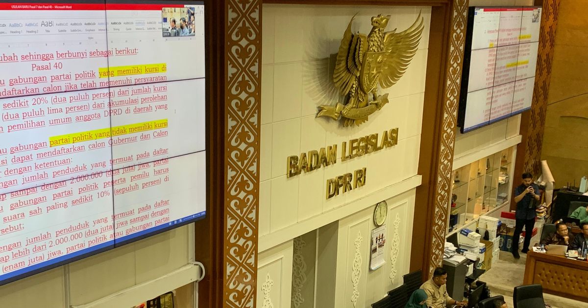 Baleg DPR Tegaskan Sampai saat Ini Tidak Ada UU Pilkada Baru: Yang Berlaku UU Lama dan Putusan MK