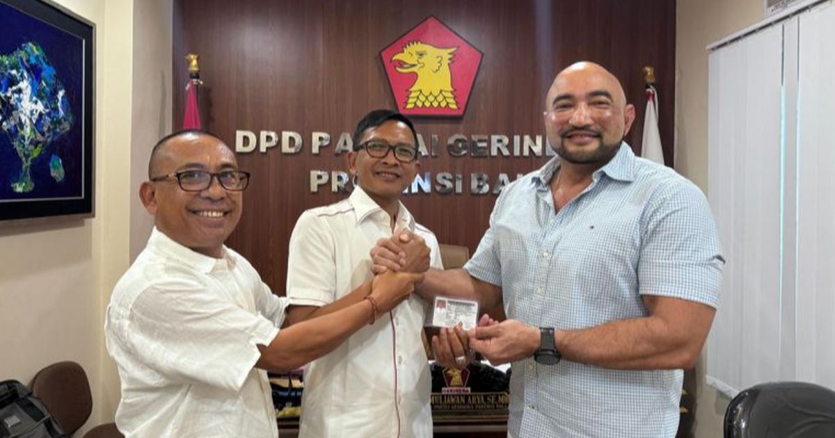 Kader PDIP Badung-Bali Pindah ke Gerindra untuk Maju Pilkada