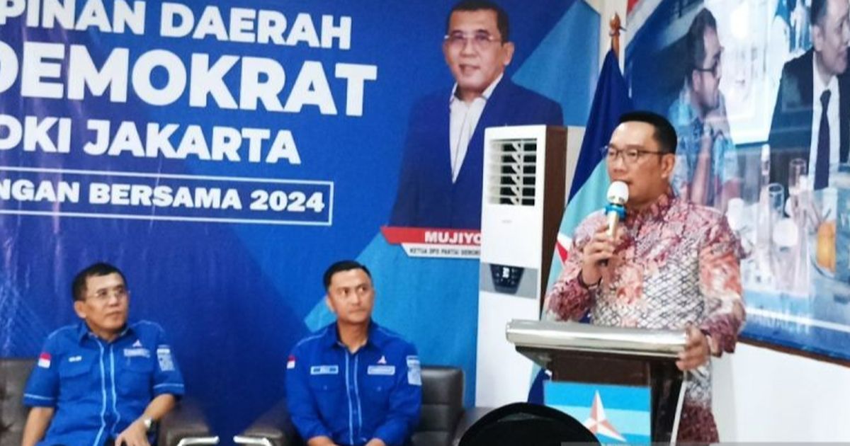 Ridwan Kamil: Pilkada Jakarta Mau Lawan Dua atau Tiga Paslon Ayo Aja