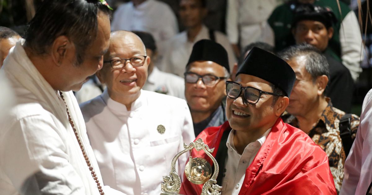 Jelang Muktamar PKB, Pemuka Adat Bali Beri Gelar Cak Imin Tokoh Toleransi