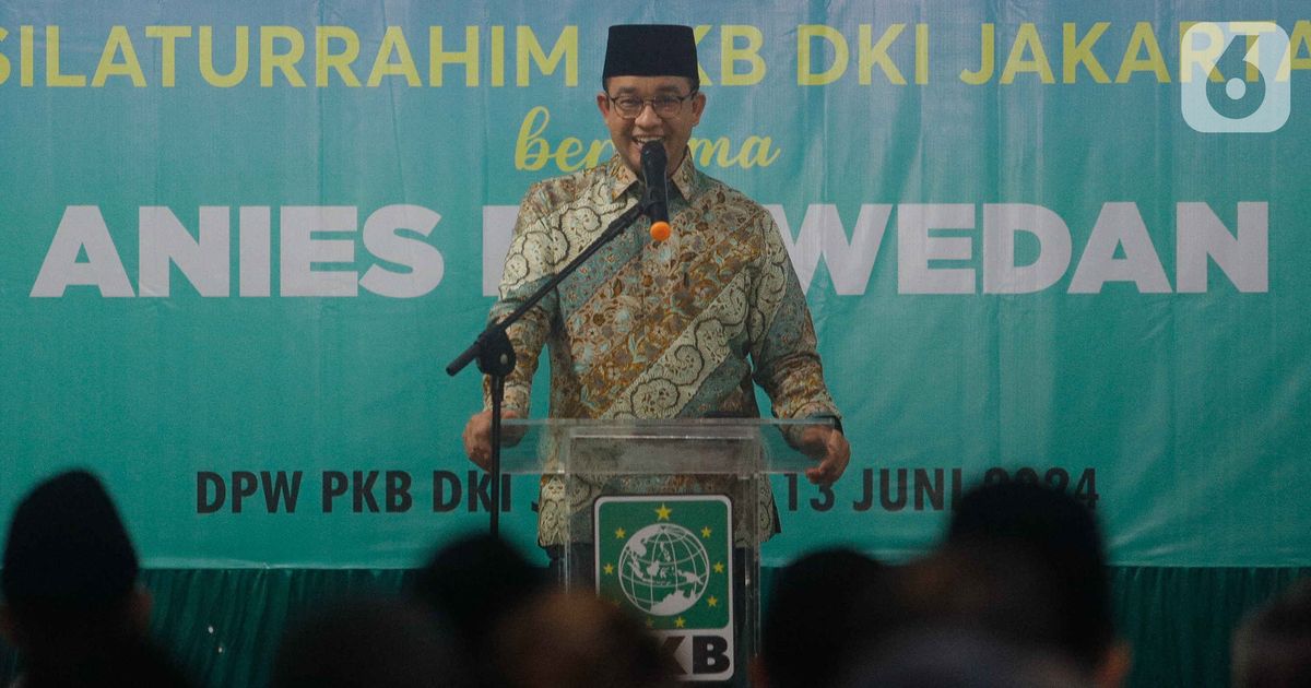 Anies Sambangi Kantor PDIP Jakarta: InsyaAllah Terus Cerah