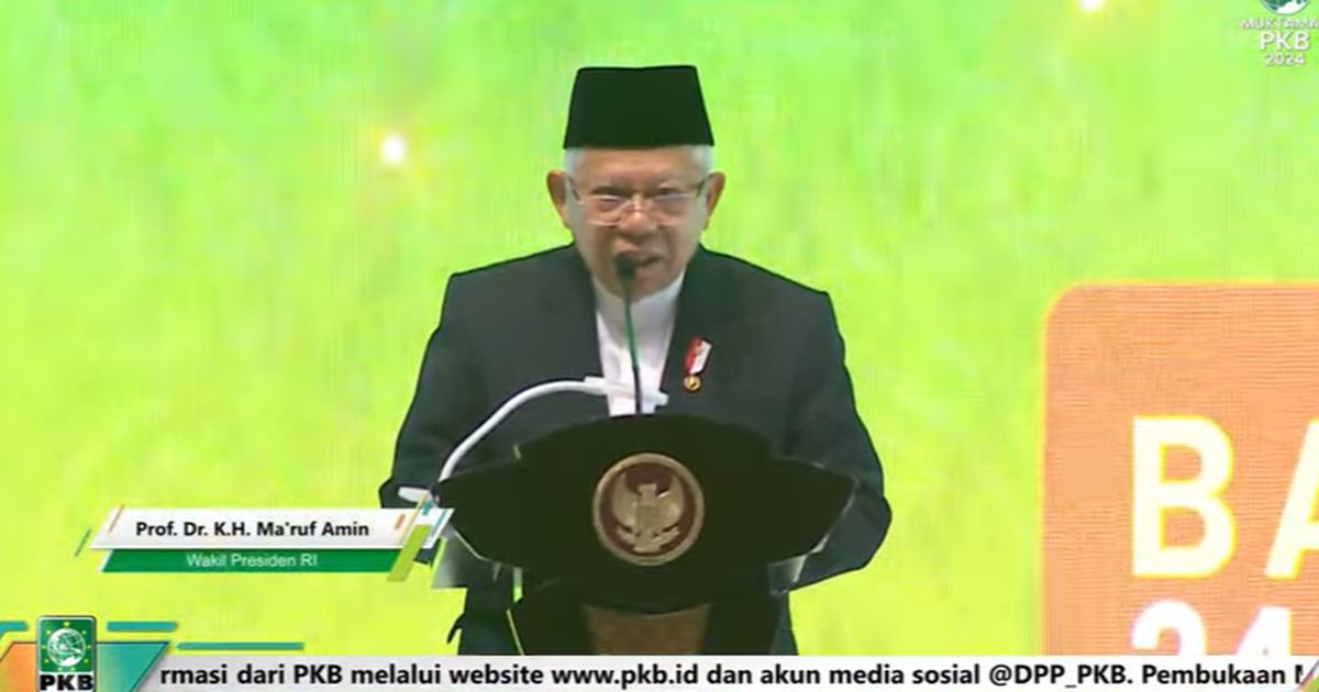 Pesan Ma'ruf Amin Jelang Pilkada: Pilih Pemimpin Jangan hanya yang Sediakan Kebutuhan Dasar Demi Kemenangan