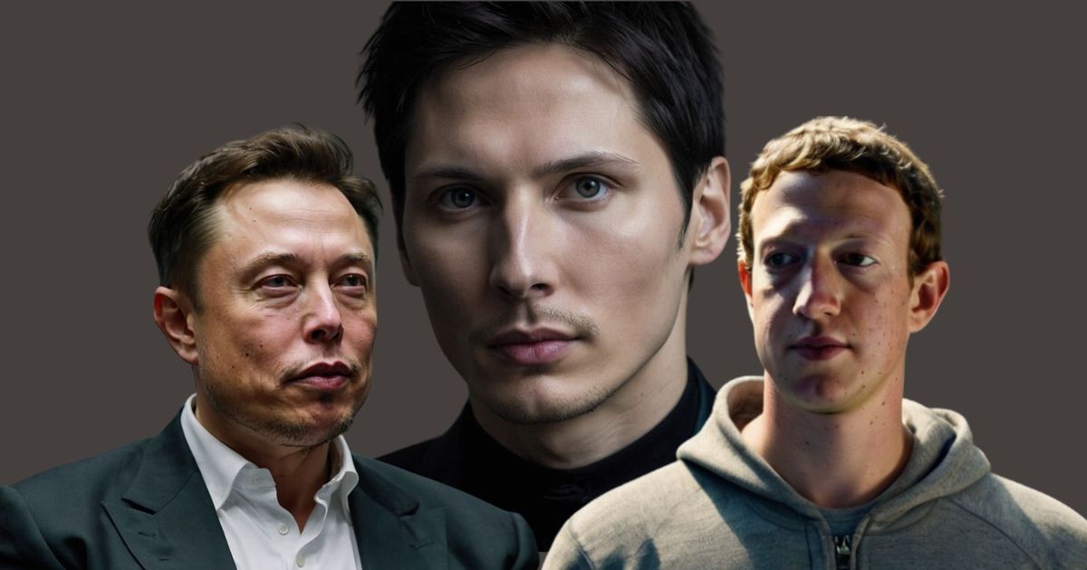 Elon Musk sebut Harusnya Mark Zuckerberg yang Ditangkap Bukan Pavel Durov