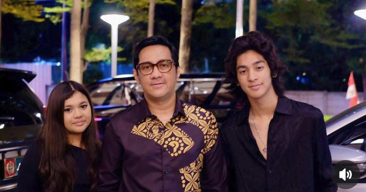 Potret Kenzy Putra Andre Taulany di Pernikahan Anak Tora Sudiro, Makin Ganteng Berambut Gondrong Mirip Harry Style