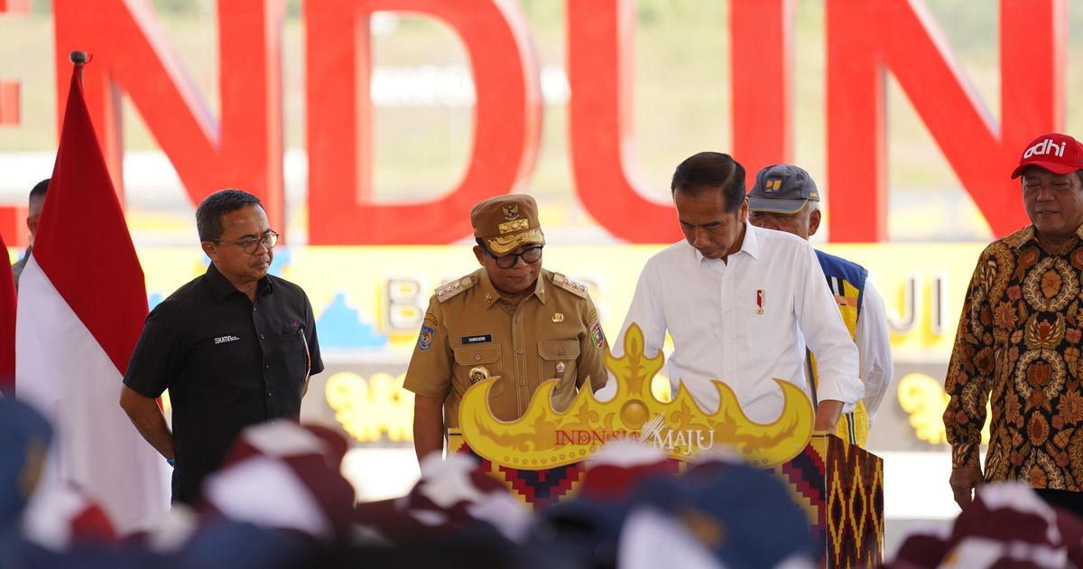 Presiden Jokowi Resmikan Bendungan Margatiga, Dibangun Waskita Karya Senilai Rp846 Miliar