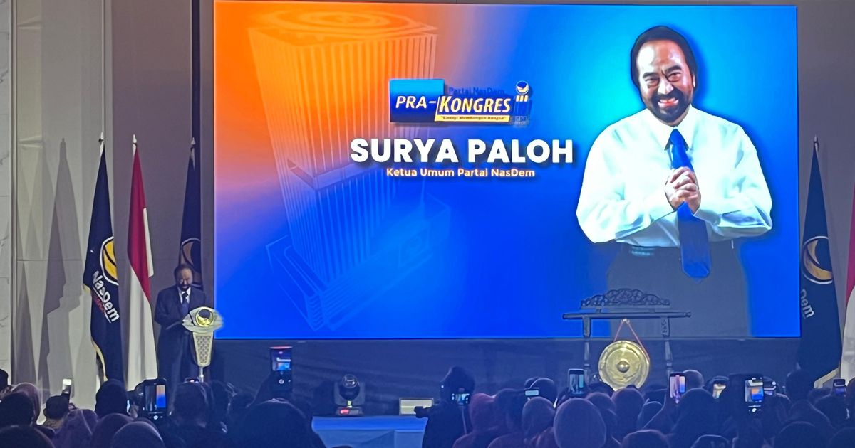 38 DPW NasDem Minta Surya Paloh Kembali Jadi Ketua Umum