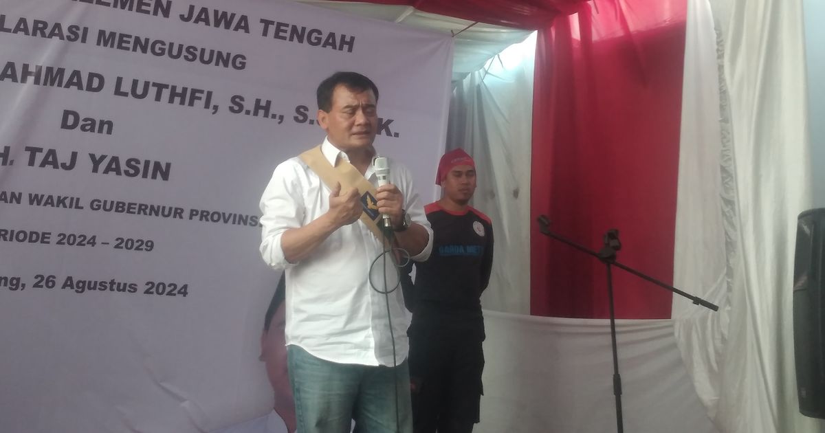 Bakal Lawan Calon PDIP Andika Perkasa-Hendrar Prihadi, Begini Reaksi Ahmad Luthfi