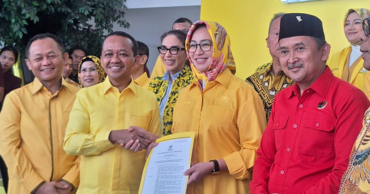 Golkar Resmi Usung Airin-Ade di Pilgub Banten 2024, Bahlil: Barang Bagus Pasti Banyak Minat