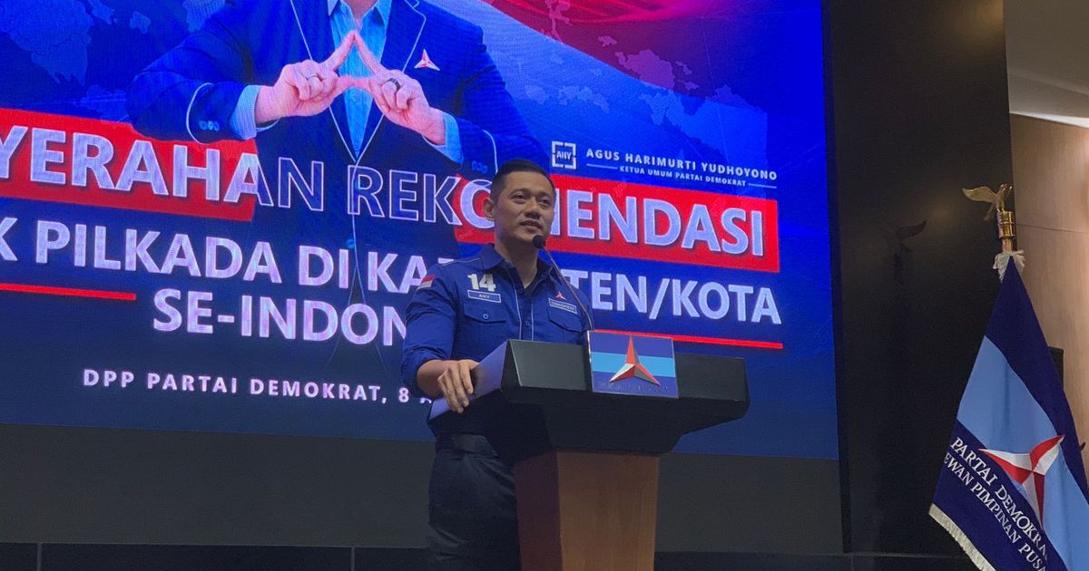 VIDEO: Celetuk AHY Sindir Partai Sebelah Belum Usung Cagub Karena Tak Jadi Kader 