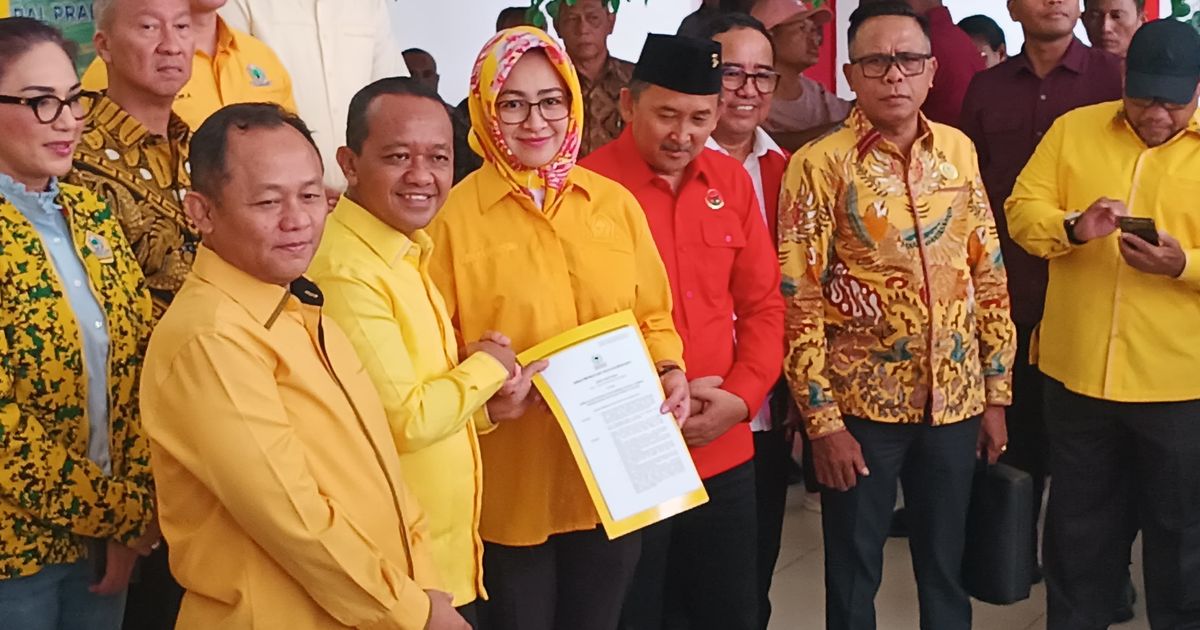 VIDEO: Pujian Bahlil Golkar Pilih Bareng PDIP Dukung Airin 