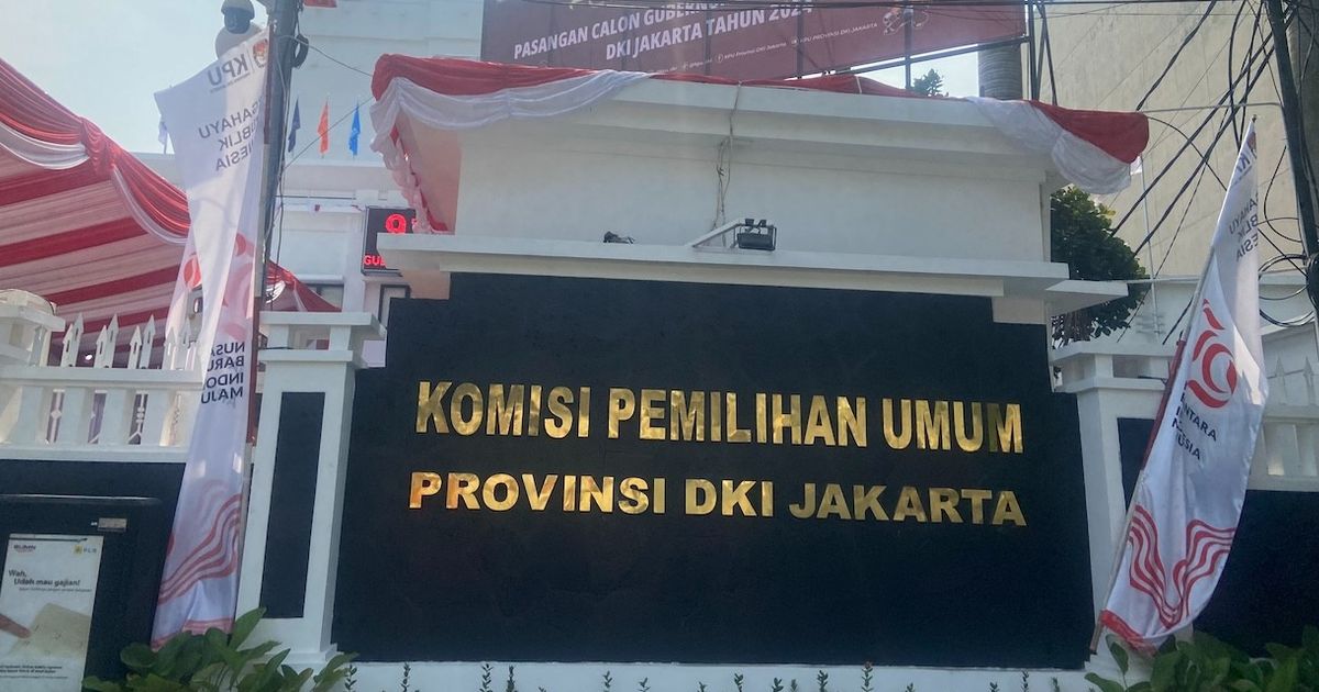 KPU DKI Batasi Pendukung Bacagub-Bacawagub yang Ikut Saat Pendaftaran, Hanya 200 Orang