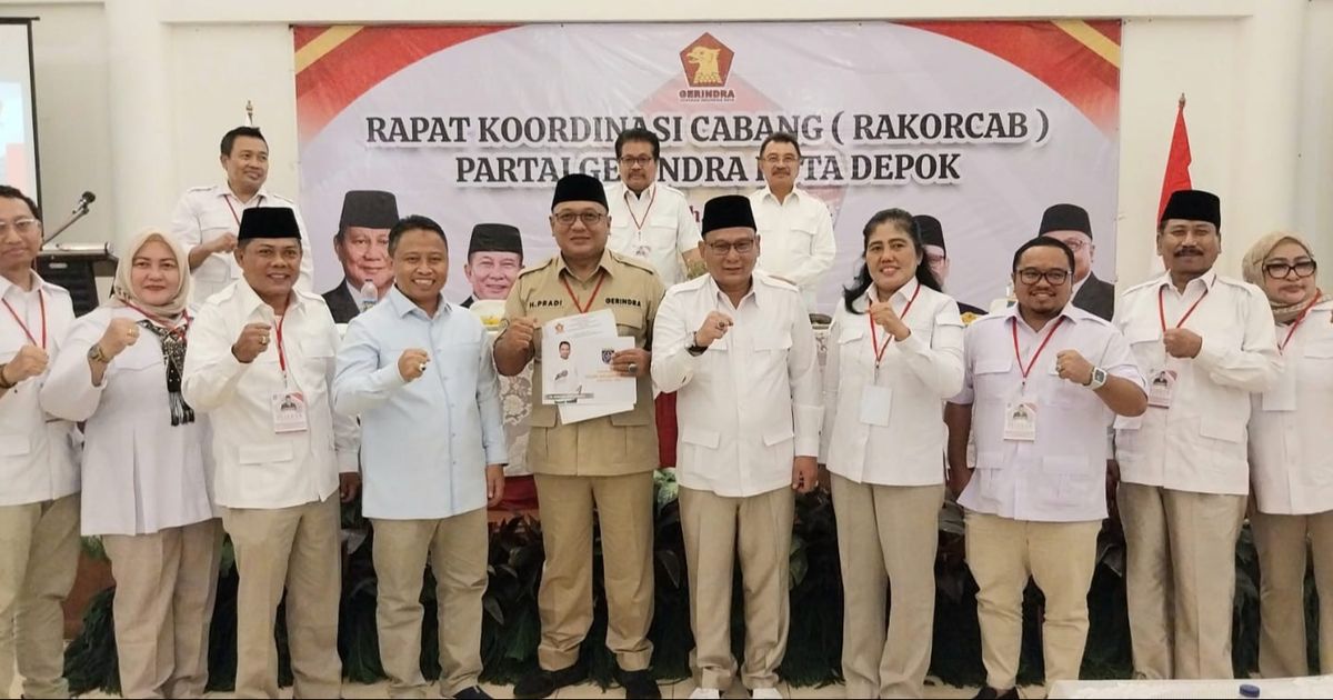 Ini 9 Partai yang Mendukung Supian Suri-Chandra Rahmansyah di Pilkada Depok