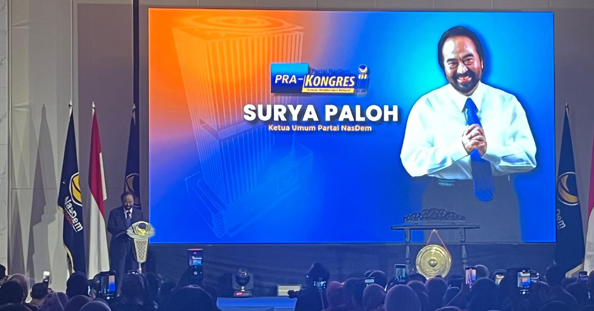 Surya Paloh Kembali Terpilih jadi Ketua Umum NasDem Periode 2024-2029