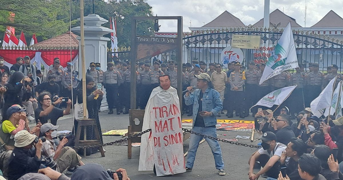 Aksi Jogja Memanggil Kembali Desak Jokowi Turun