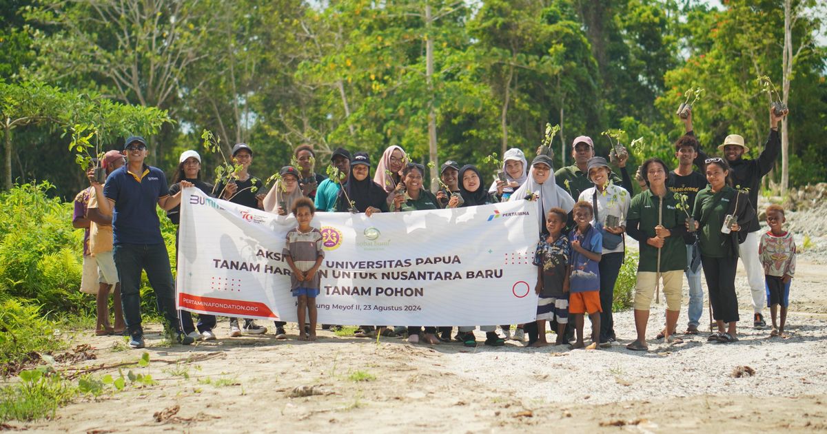 Penerima Beasiswa Pertamina Tanam 8.180 Pohon Mangrove dan Kumpulkan 7,2 Ton Sampah untuk Didaur Ulang