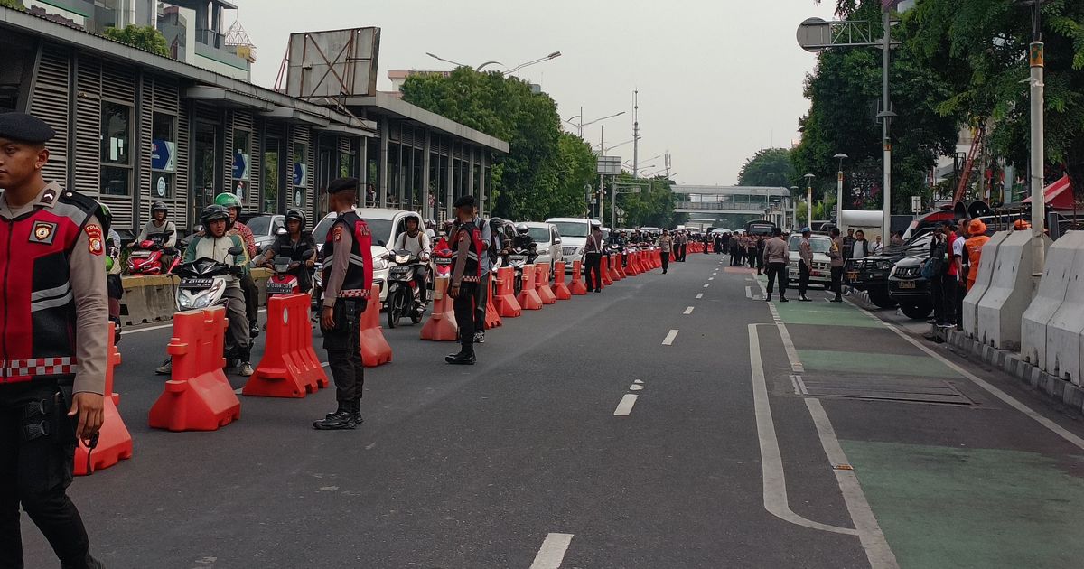 Dua Paslon Daftar Pilgub Jakarta Hari Ini, Berikut Rekayasa Lalin di KPU DKI