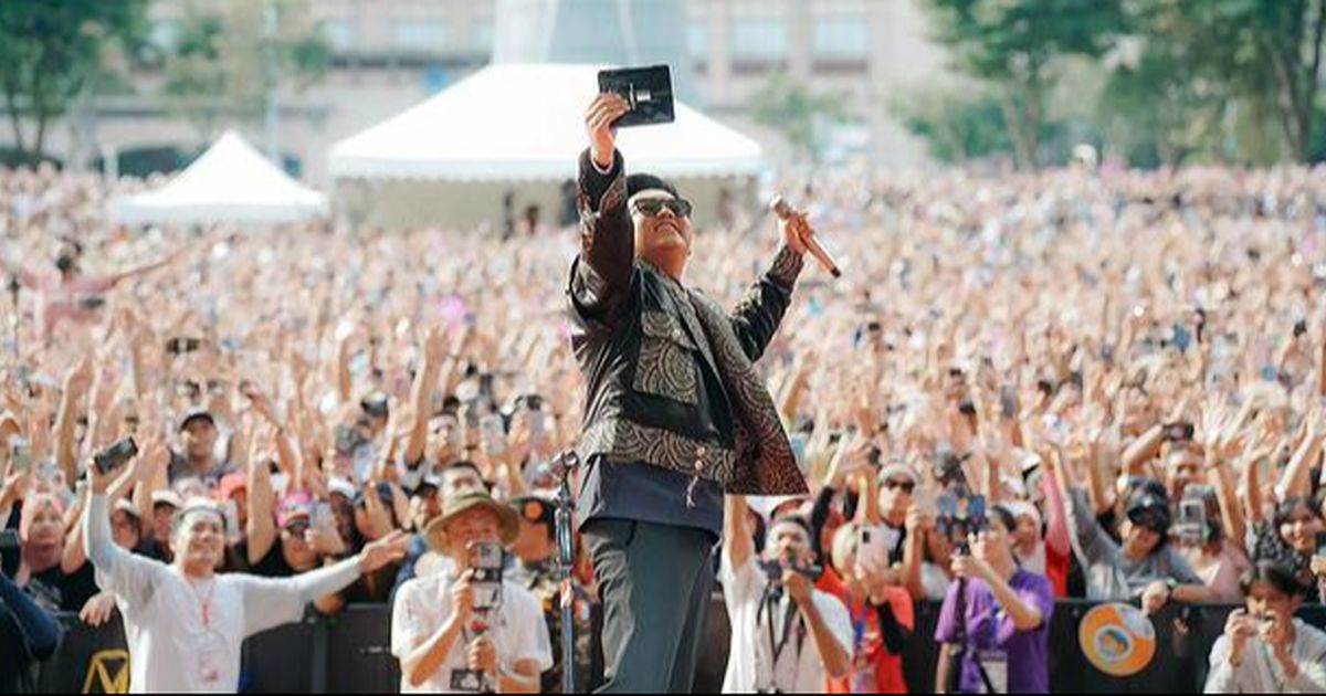 Viral Konser Denny Caknan di Taiwan Penuh Sesak oleh Pekerja Migran Indonesia, Begini Potretnya