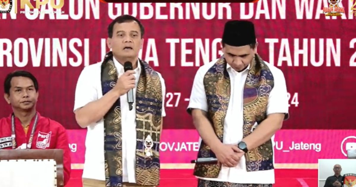 VIDEO: Ahmad Luthfi Puji Habis Eks Panglima TNI Andika, Bangga Bisa Tarung di Pikada Jateng