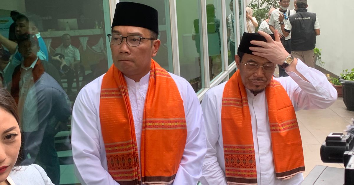 Ridwan Kamil Daftar ke KPU: Kami Bawa Gagasan Solutif untuk Warga Jakarta