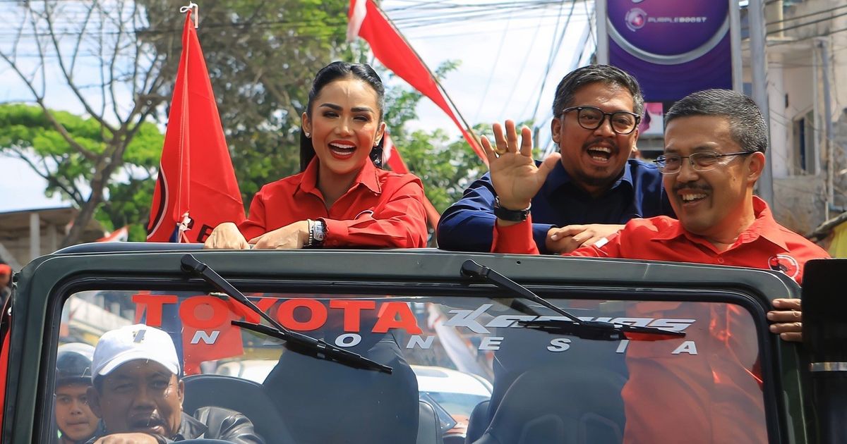 7 Potret Kris Dayanti Maju jadi Calon Wali Kota Batu, Sejumlah Seleb dan Public Figure Beri Dukungan