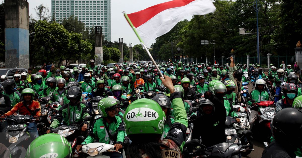 Demo Ojek Online Hari Ini, 1.784 Personel Gabungan Disiagakan