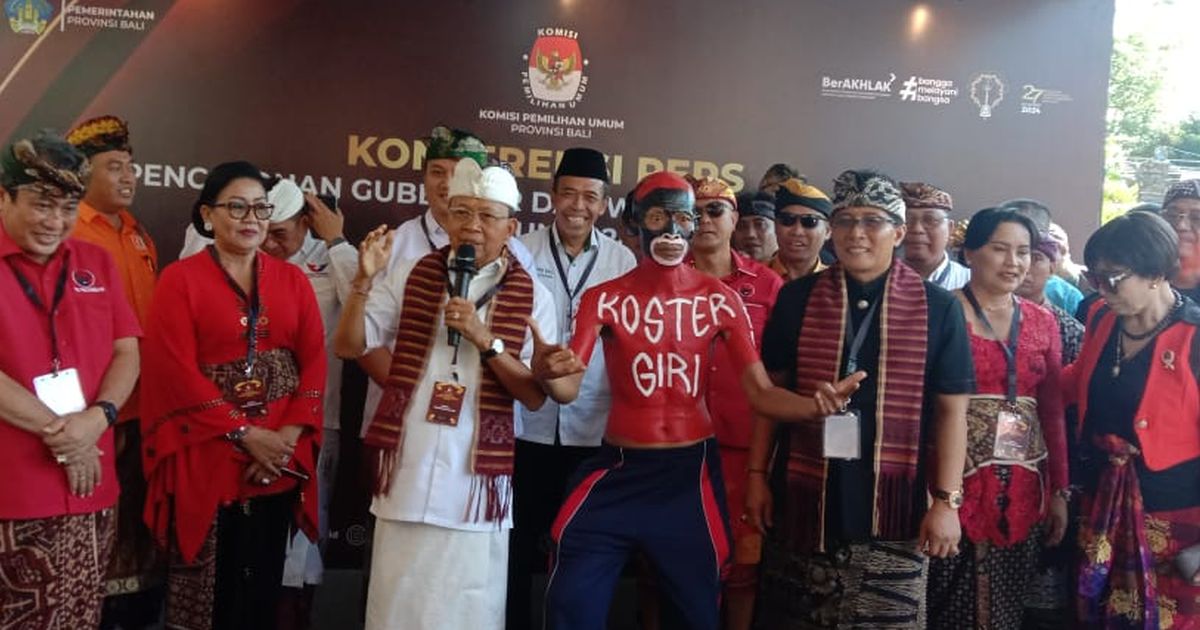 Resmi Mendaftar Pilkada 2024, Ini Deretan Janji Koster-Giri Benahi Bali