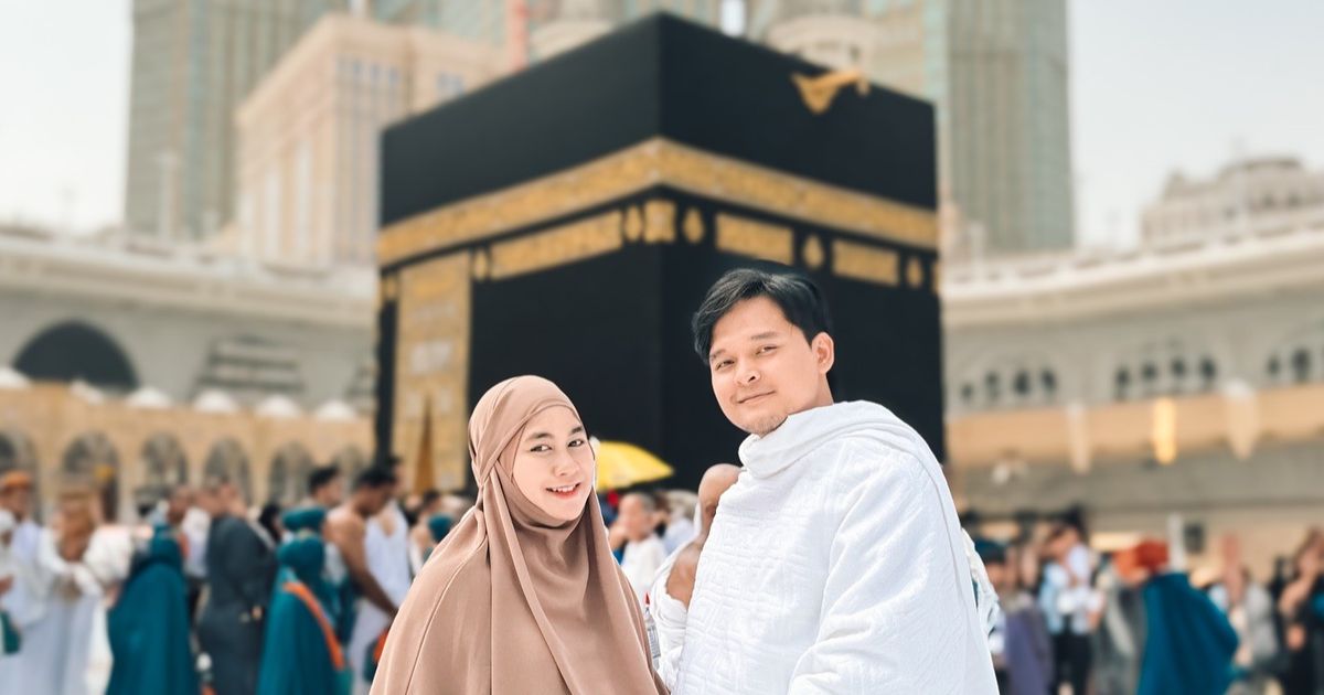 Potret Anisa Rahma Umrah di Tanah Suci saat Usia Kehamilan Menginjak 8 Bulan: Serasa Diratukan Sama Suami