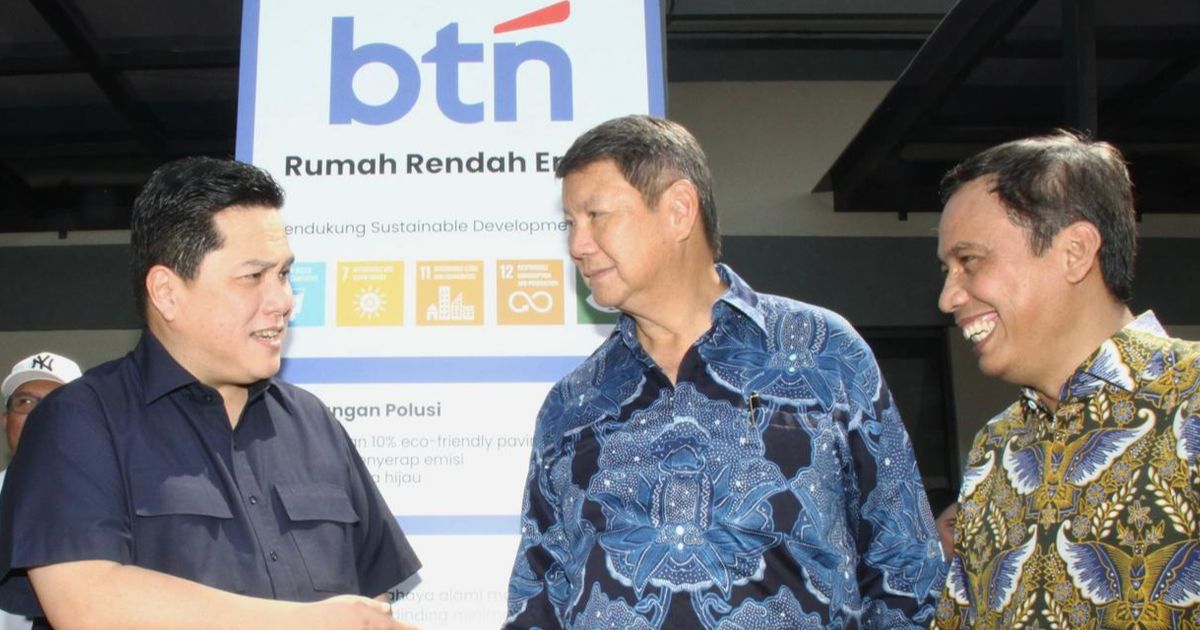 BTN Bidik Pembiayaan 150.000 Rumah Rendah Emisi, Ada Material Manfaatkan Sampah Plastik