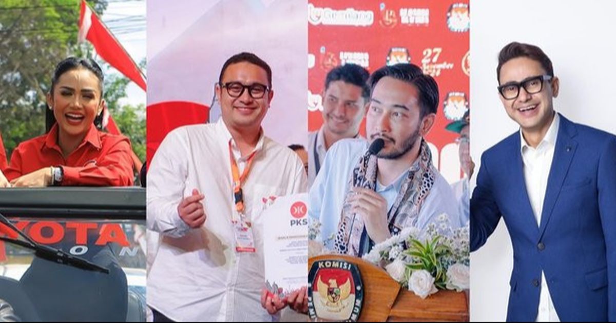 Deretan Artis Jajal Peruntungan di Pilkada 2024, Pedangdut sampai Pelawak