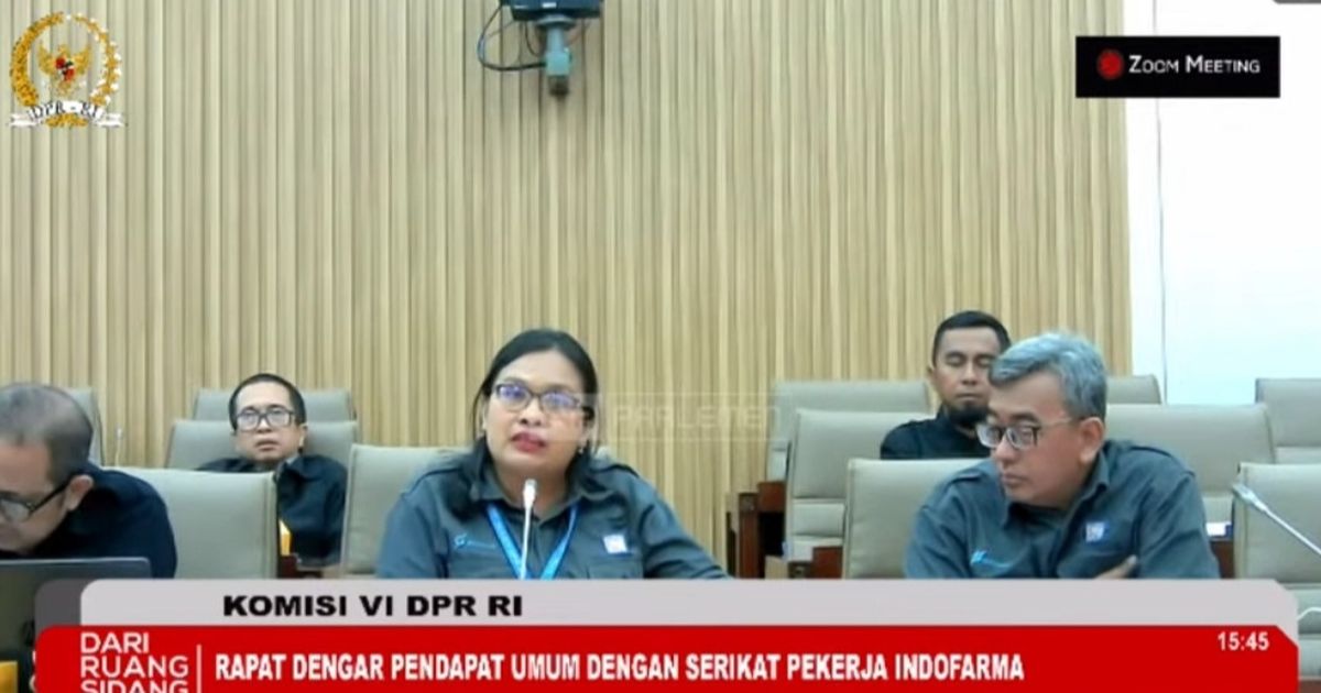 Curhat di DPR Sampai Nangis, Pegawai Indofarma: Kalau Tidak Ingat Tuhan, Kami Sudah Bunuh Keluarga Sendiri