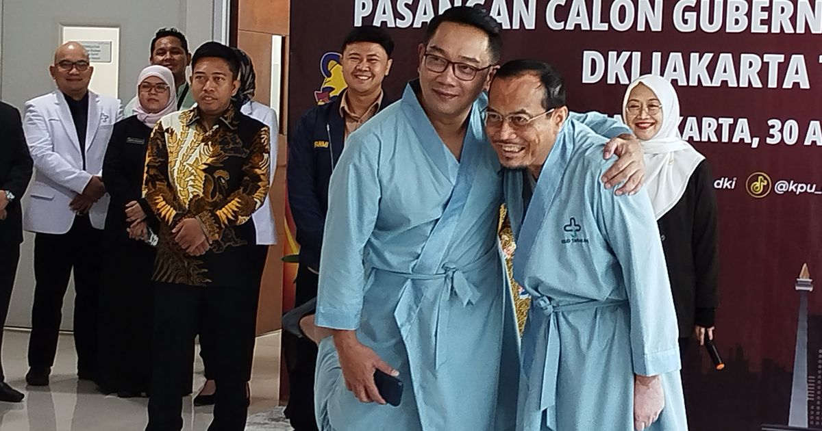 KPU Jakarta Pastikan Terima Hasil Kesehatan Paslon 2 September