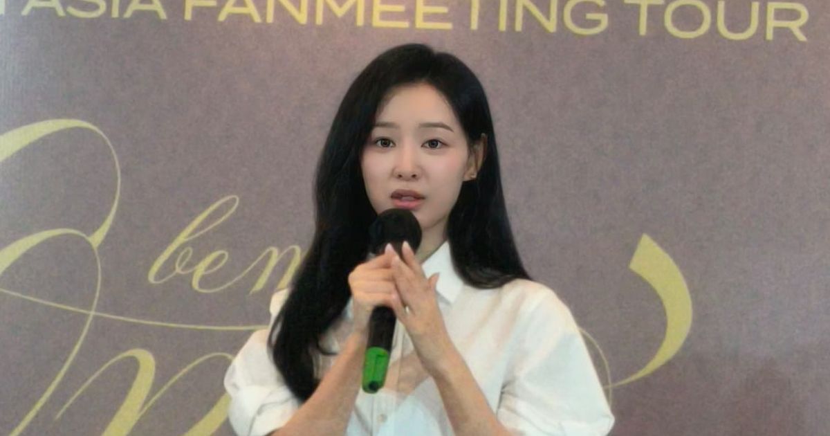 Antusiasme Kim Jiwon Bertemu Penggemar di Fan Meeting Jakarta