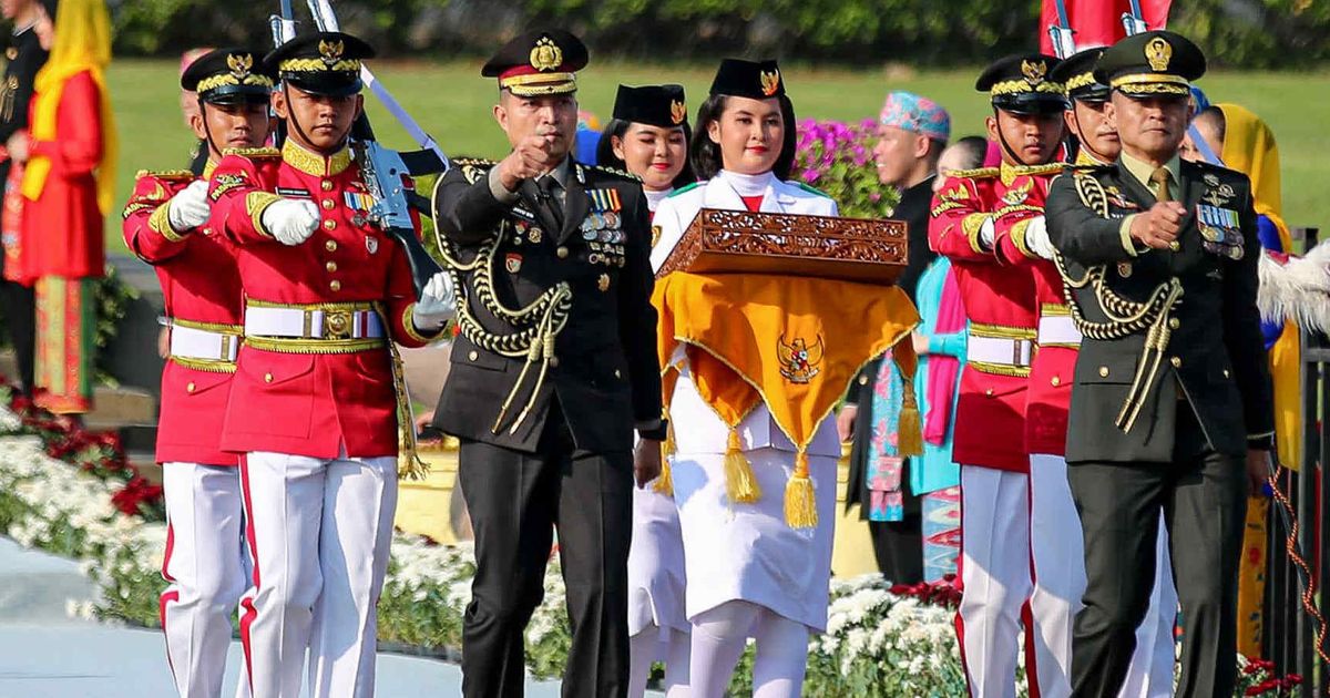 Kirab Bendera dan Naskah Proklamasi Monas-IKN Bakal Jadi Tradisi