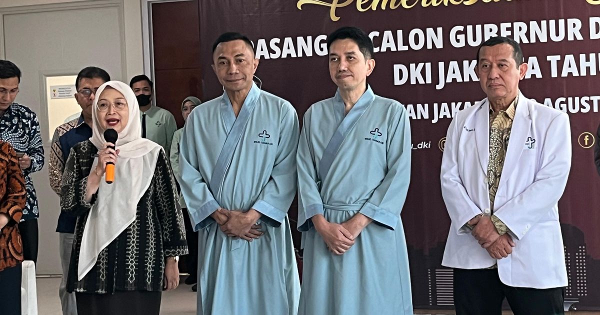 Tes Kesehatan, Dharma Pongrekun: Kami Biasa Makan Satu Kali Sehari