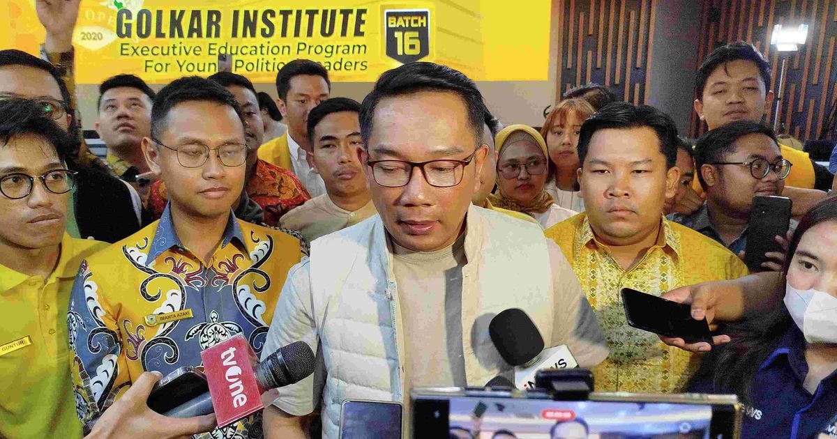 Ridwan Kamil Punya Cara Agar Warga Jakarta Hidupnya Lebih Sehat, Bahagia dan Sejahtera