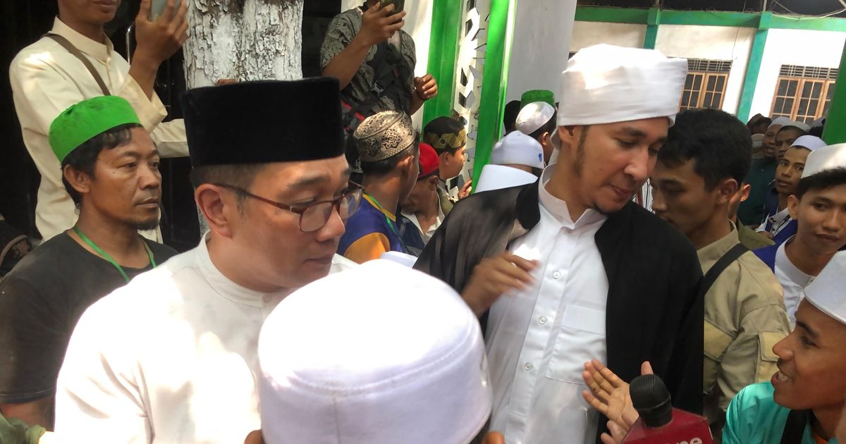 Hadiri Haul Akbar Mbah Priok, Ridwan Kamil: Saya Musafir, Ingin Berkenalan Berikhtiar di Jakarta