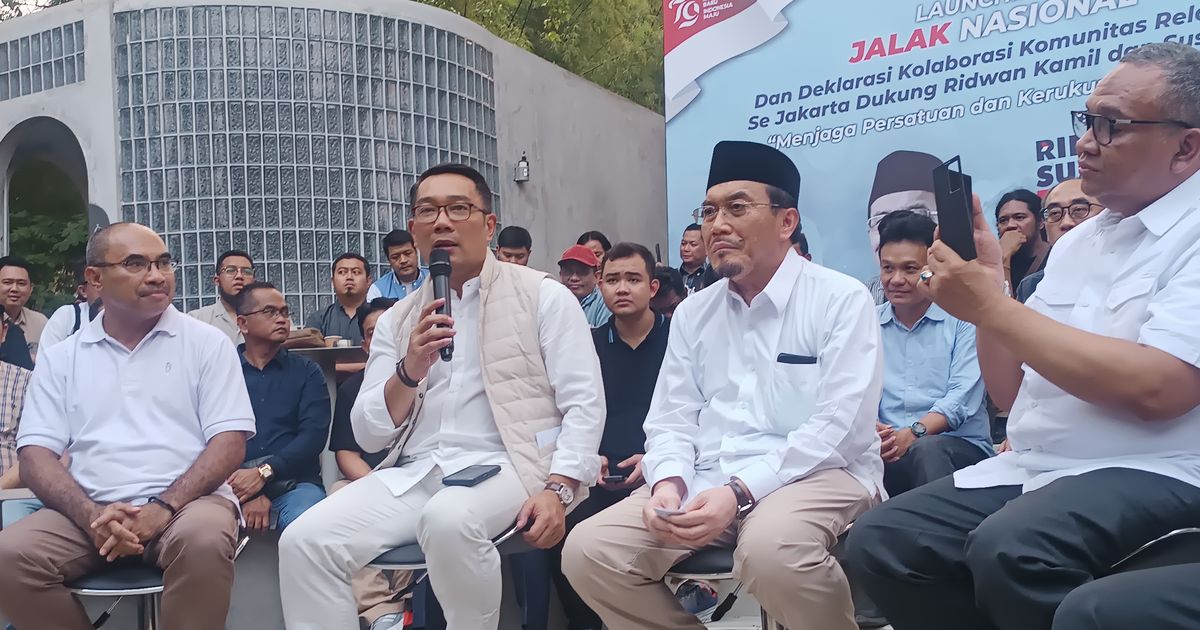 Sahroni Batal Jadi Ketua Timses RK-Suswono, Golkar: Tanggung Jawab Teman-Teman di Daerah