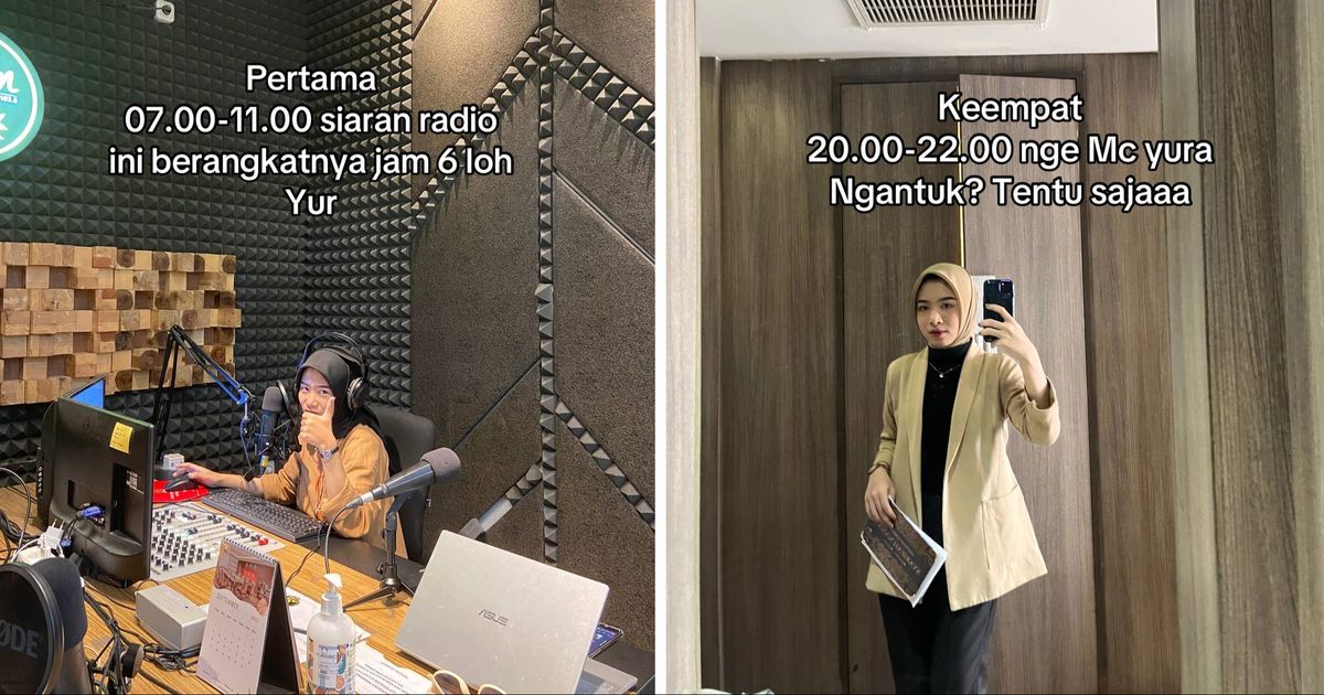 Dari Penyiar Radio hingga Guru, Kisah Wanita Kerjakan 4 Profesi Dalam Sehari Ini Banjir Pujian