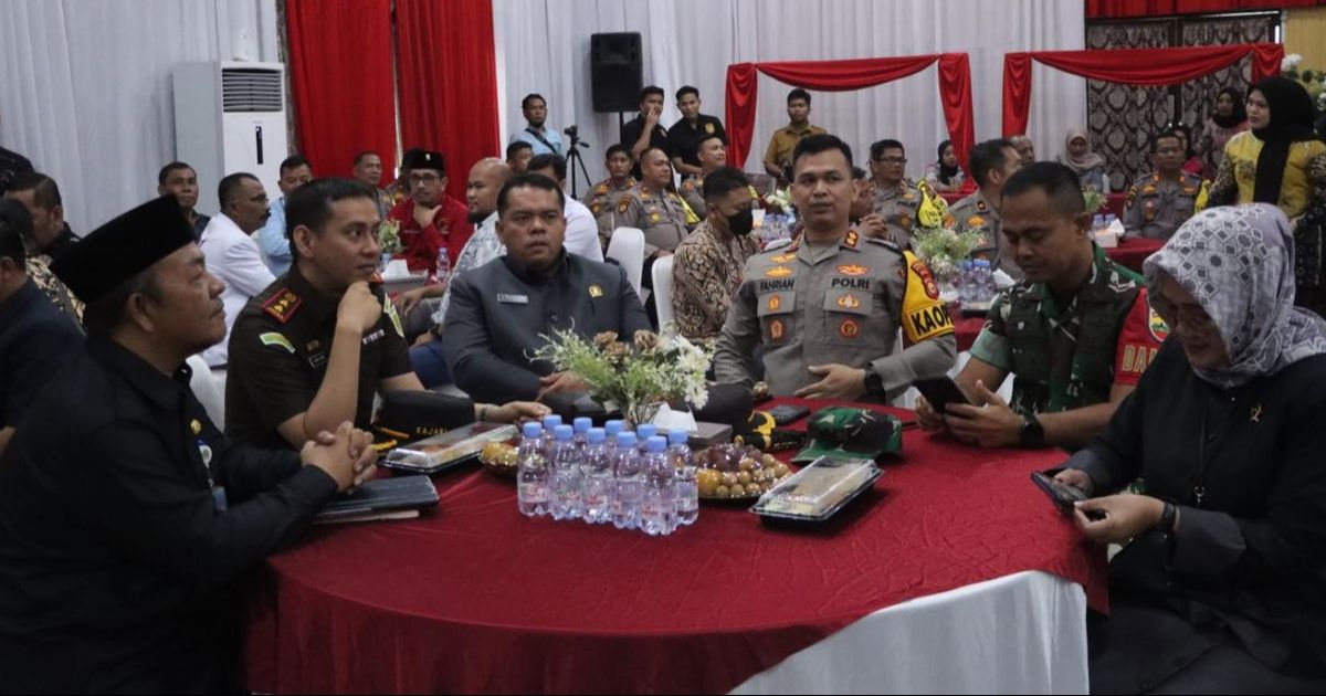 Ciptakan Pilkada Damai, Kapolres Kumpulkan Semua Bakal Calon Bupati Inhu