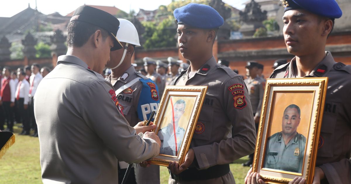 Terlibat Kasus Narkoba, Kekerasan Seksual Hingga Pencurian, 9 Polisi Polda Bali Dipecat