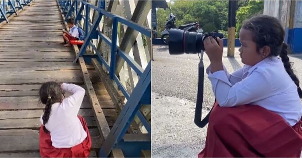 Bikin Takjub, Hasil Jepretan Foto Anak Kelas 2 SD ini Luar Biasa Memukau